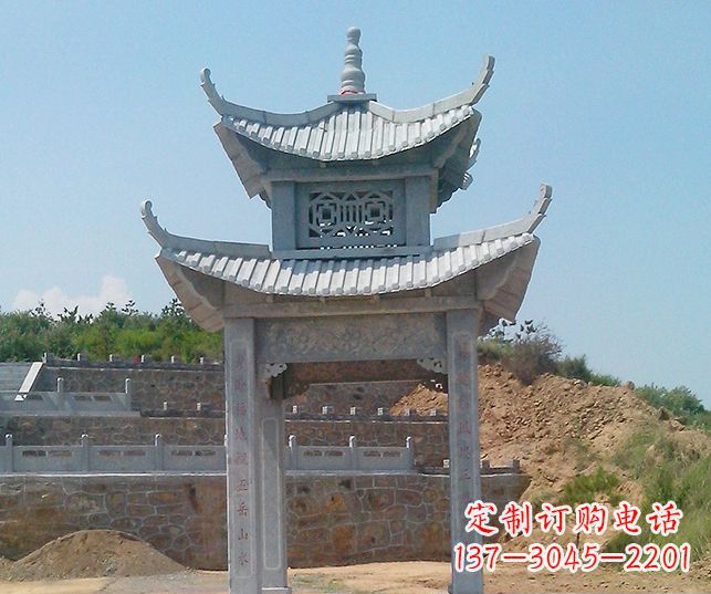 淮安园林景观仿古石雕凉亭
