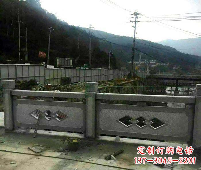 淮安园林景观仿古石浮雕栏板 (2)