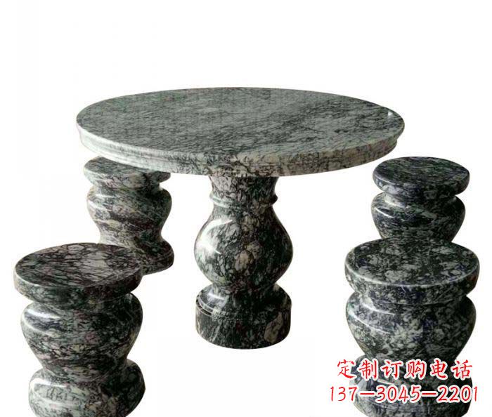淮安园林景观圆形石桌凳