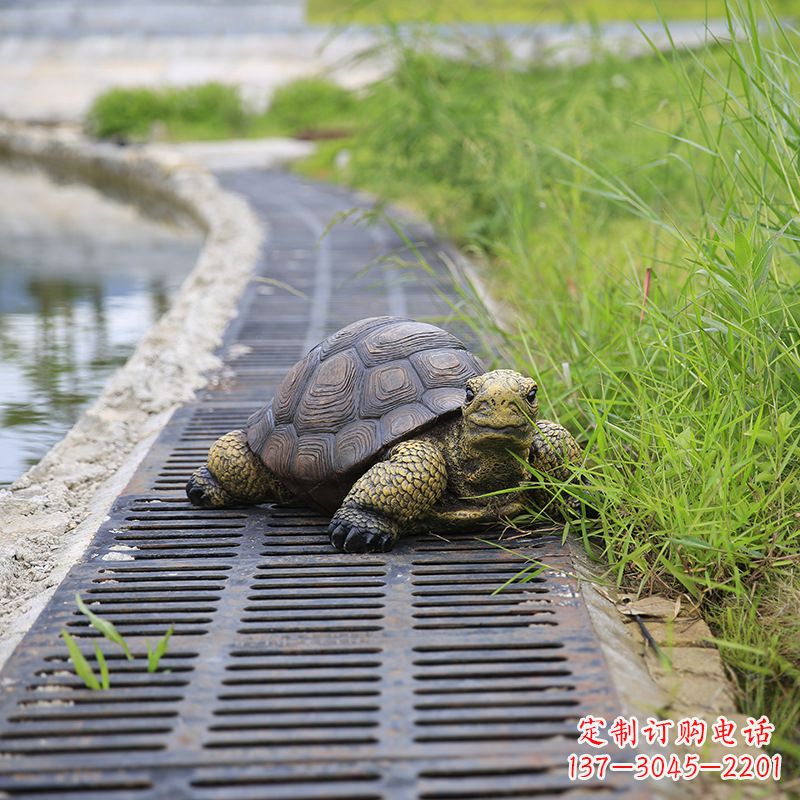 淮安园林水景动物仿真乌龟雕塑