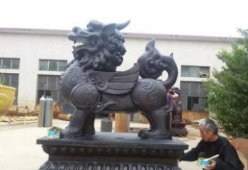 淮安招财神兽貔貅铜雕 