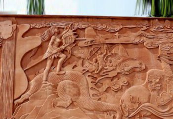 淮安中国远古文化浮雕