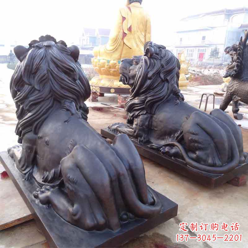 淮安铸铜汇丰狮子