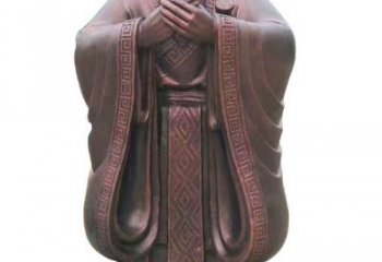 淮安紫铜孔子像