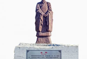 淮安紫铜历史人物中国著名医学人物雕塑像