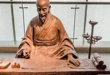 淮安祖冲之圆周率情景小品雕塑-中国古代数学家著名历史人物