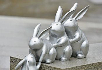 淮安兔子雕塑不锈钢